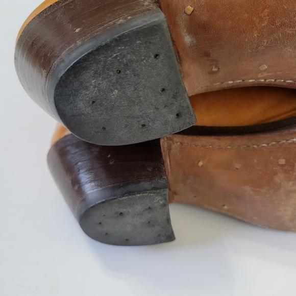 Stewart Boot Co. Men's 4.5/4 or Women's 6/5.5 Handmade Cowboy Western Boots Vtg - Picture 9 of 13